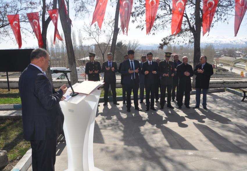 Pasinler'de 18 Mart Çanakkale Şehitleri anıldı