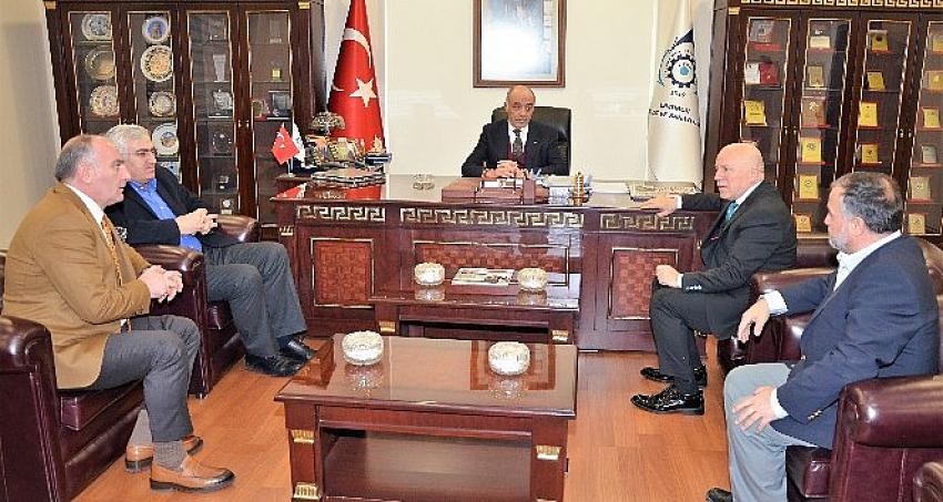Başkan Sekmen ve AK Parti'den ETSO'ya ziyaret