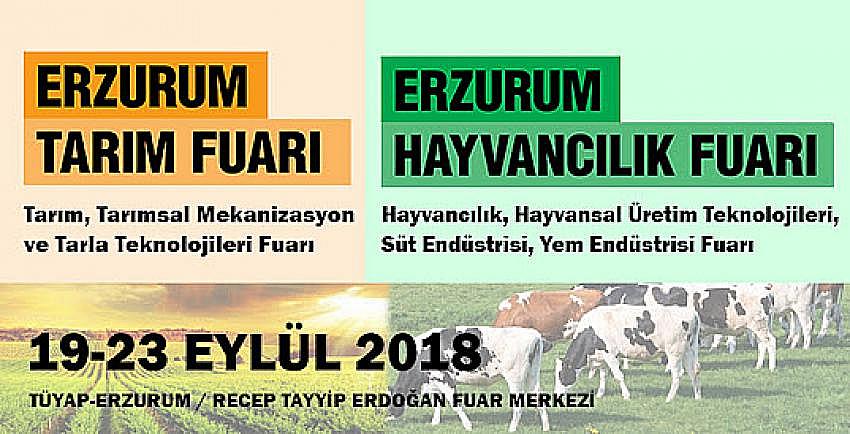 Erzurum tarım ve hayvancılık fuarı açılıyor