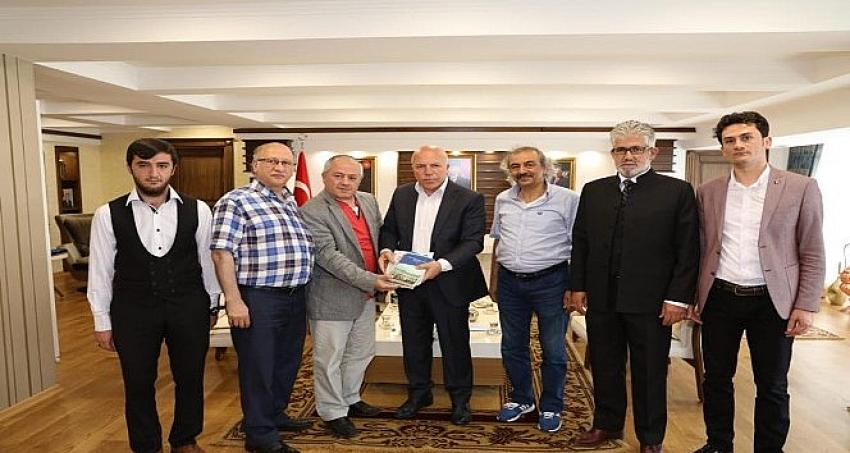 TYB Erzurum Şubesi'nden Başkan Sekmen'e teşekkür ziyareti