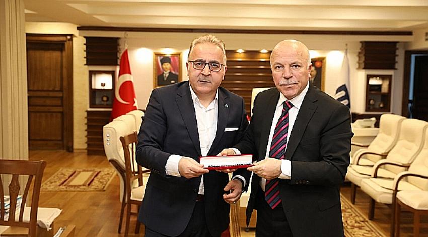 UYAFA'dan Başkan Sekmen'e Ziyaret