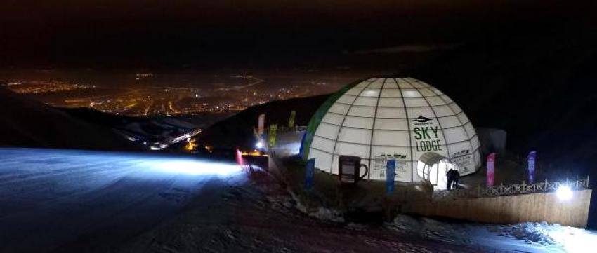 Palandöken'e Uzay Üstü Gibi Restoran