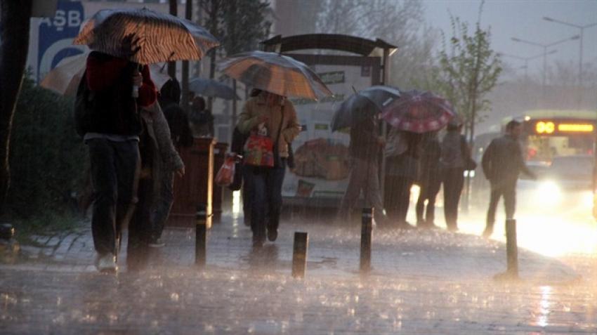 Doğu Anadolu'da Sağanak Yağış ve Kuvvetli Rüzgar
