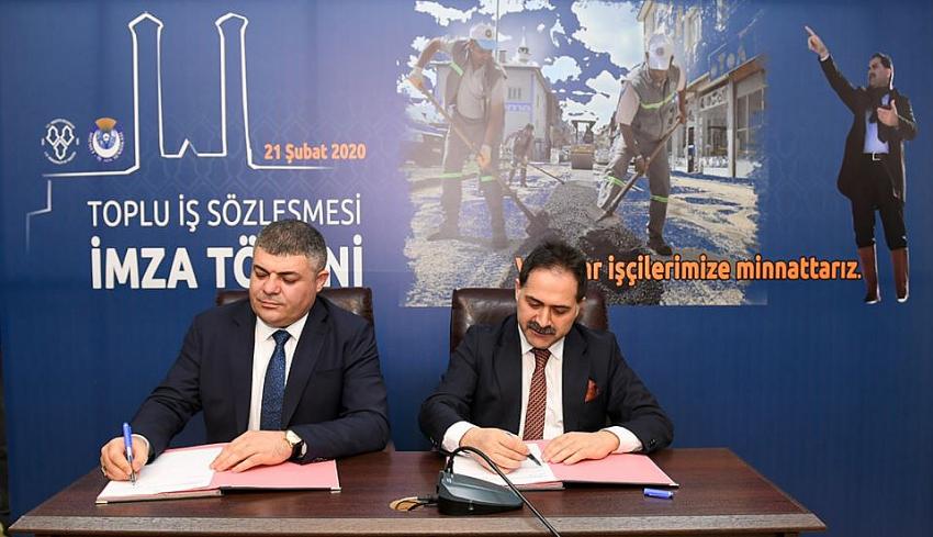 Yakutiye Belediyesi İşçilerin Yüzünü Güldürdü