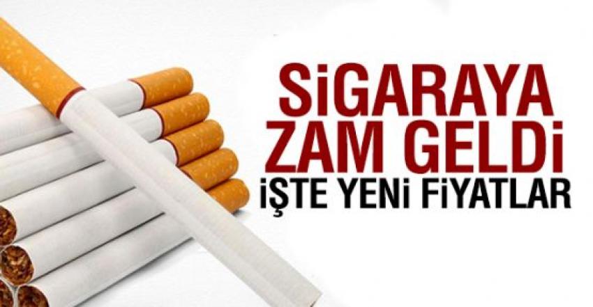 Sigaralar Zamlandı! İşte Yeni Fiyatlar
